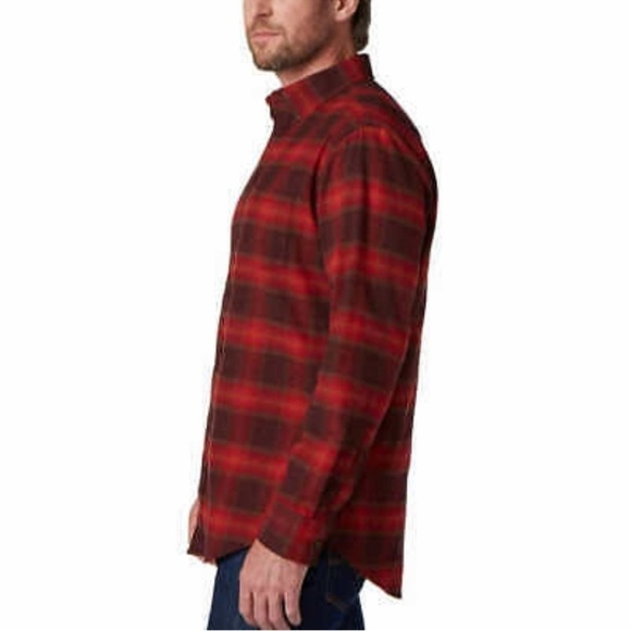 Pendleton Mens Mason Flannel Shirt Red/ Black Plaid Size XL - Picture 1 of 8